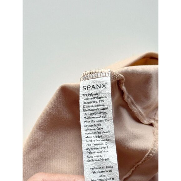 SPANX Natural Nude Socialight Smoothing Slip Cami Dress, Size M - Picture 12 of 13